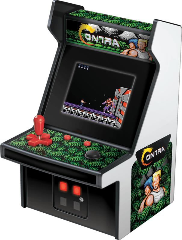 Micro Player Retro Arcade - Contra (New) - My Arcade 1500G