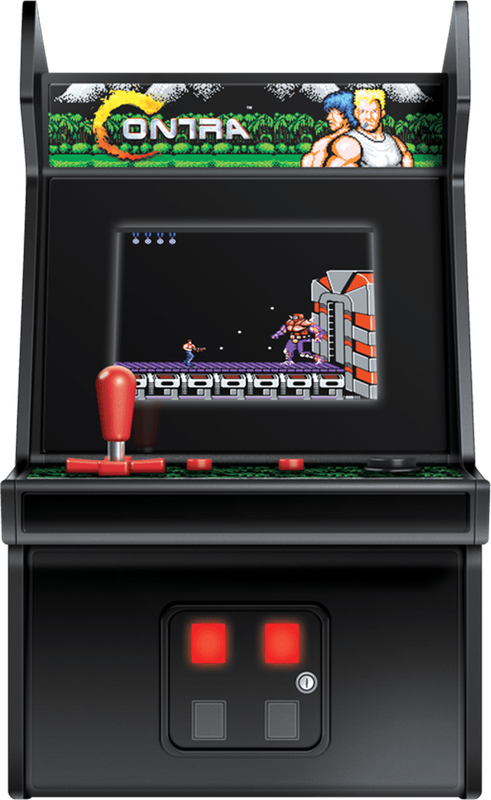 Micro Player Retro Arcade - Contra (New) - My Arcade 1500G