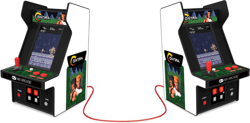 Micro Player Retro Arcade - Contra (New) - My Arcade 1500G