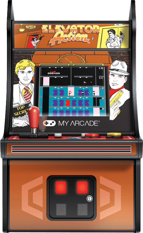 Micro Player Retro Arcade - Elevator Action (New) - My Arcade 1500G