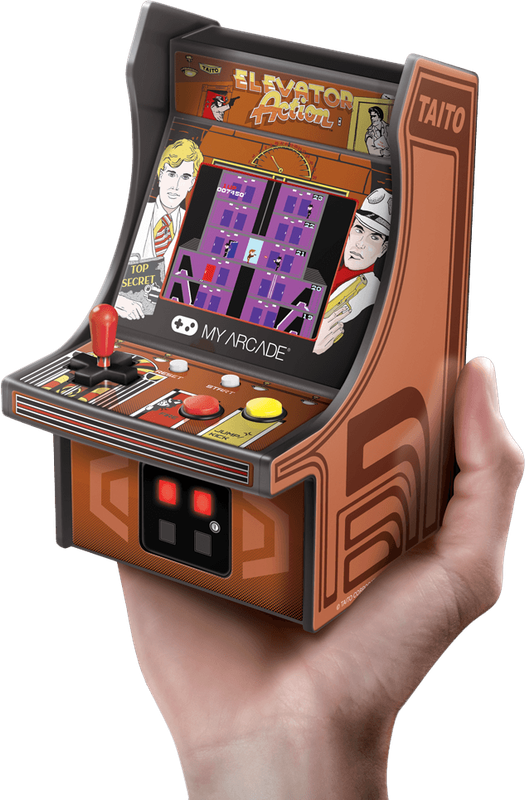 Micro Player Retro Arcade - Elevator Action (New) - My Arcade 1500G