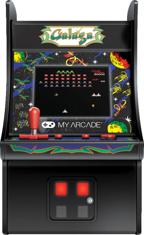 Micro Player Retro Arcade - Galaga (New) - My Arcade 1500G