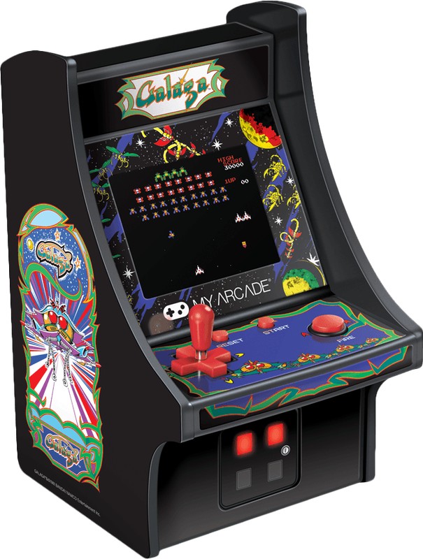 Micro Player Retro Arcade - Galaga (New) - My Arcade 1500G