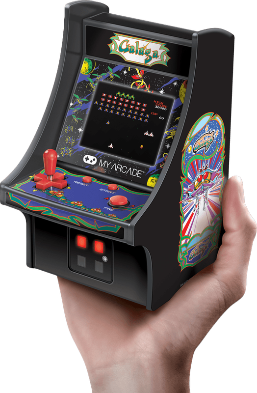 Micro Player Retro Arcade - Galaga (New) - My Arcade 1500G