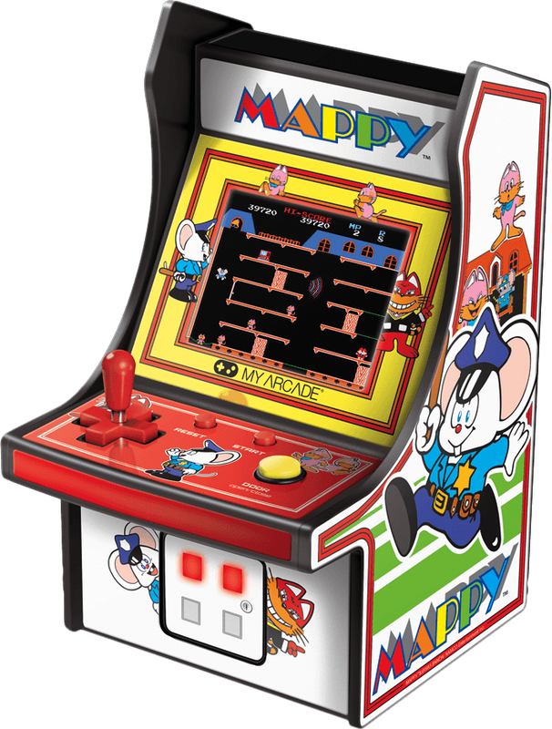 Micro Player Retro Arcade - Mappy (New) - My Arcade 1500G
