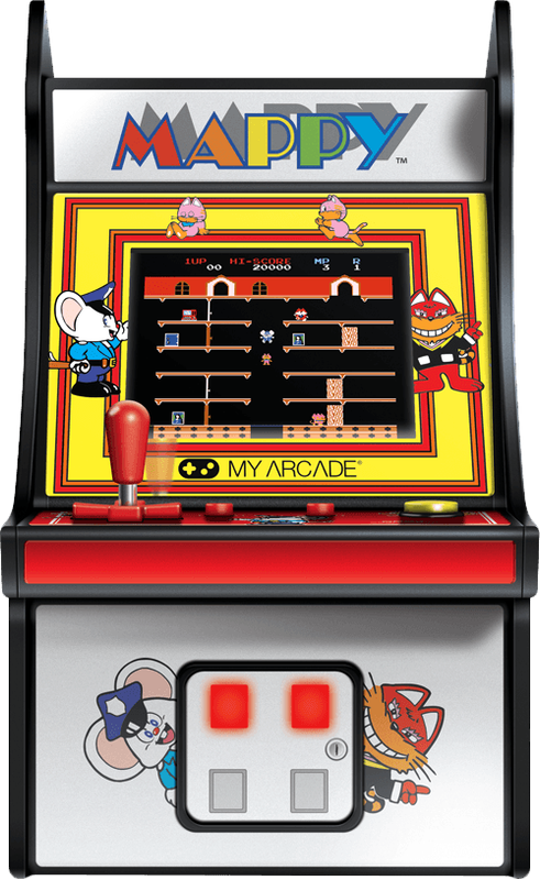 Micro Player Retro Arcade - Mappy (New) - My Arcade 1500G