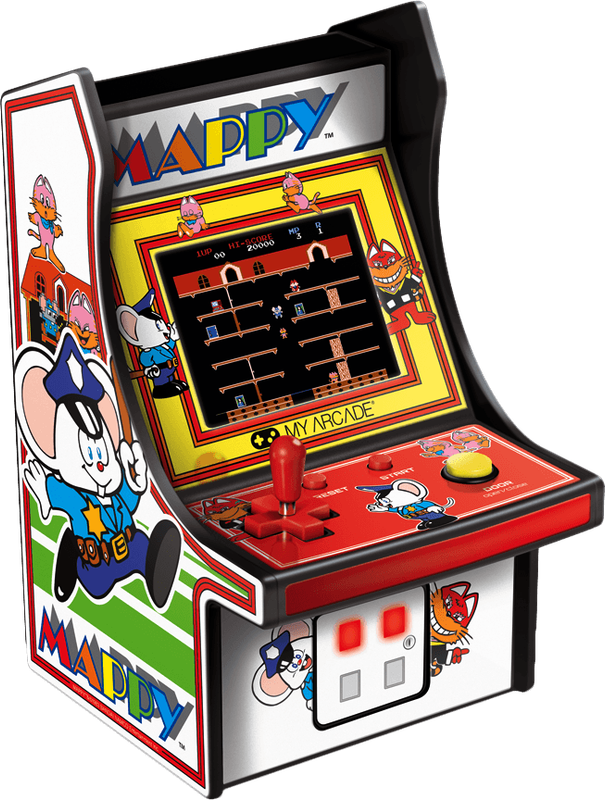 Micro Player Retro Arcade - Mappy (New) - My Arcade 1500G