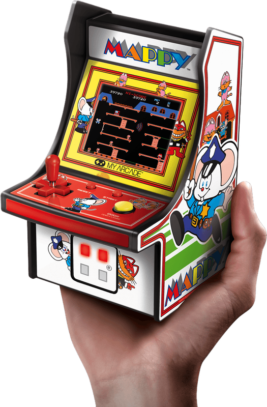 Micro Player Retro Arcade - Mappy (New) - My Arcade 1500G