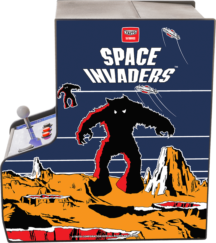Micro Player Retro Arcade - Space Invaders (New) - My Arcade 1500G