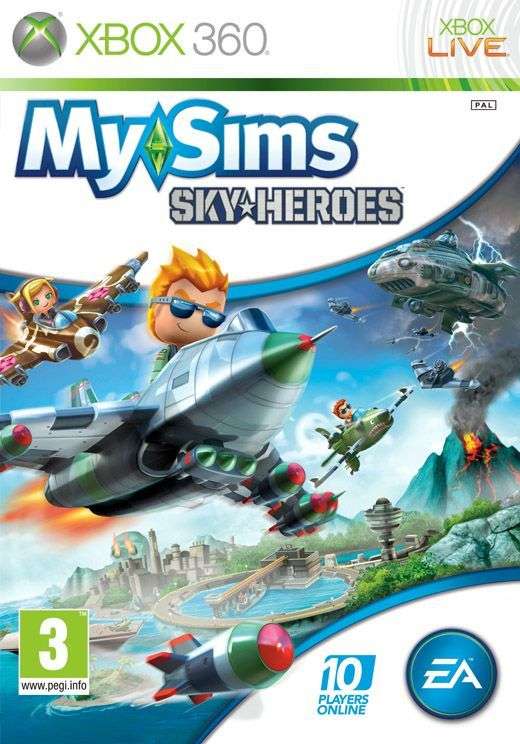 MySims: SkyHeroes (Xbox 360)(Pwned) - Electronic Arts / EA Games 130G