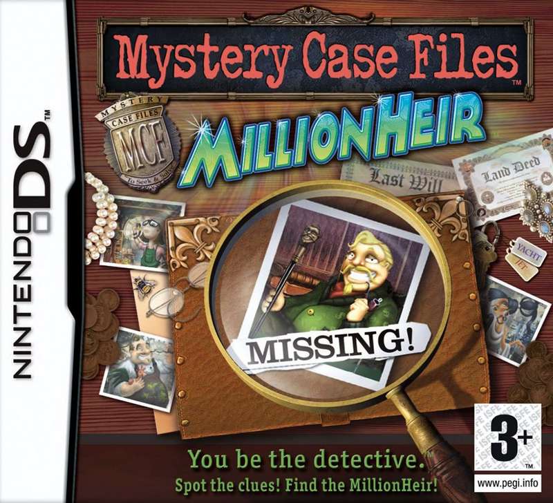Mystery Case Files: MillionHeir (NDS)(Pwned) - Nintendo 110G