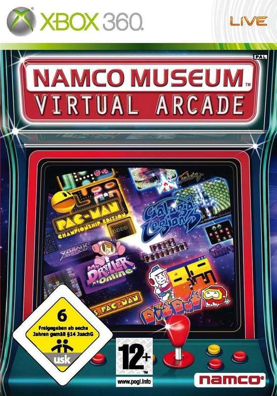 Namco Museum: Virtual Arcade (Xbox 360)(Pwned) - Namco Bandai Games 130G