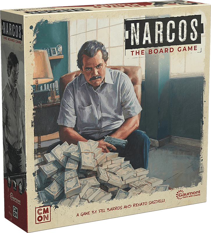 Narcos - The Board Game (New) - CMON 2800G