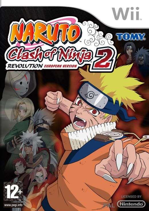 Naruto: Clash of Ninja - Revolution 2 (Wii)(Pwned) - D3Publisher 130G