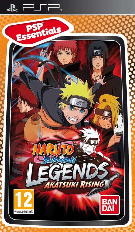 Naruto Shippuden: Legends: Akatsuki Rising - Essentials (PSP)(New) - Namco Bandai Games 80G