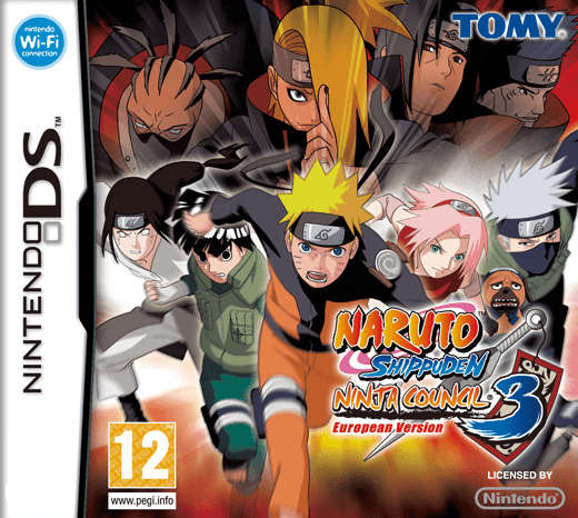 Naruto Shippuden: Ninja Council 3 - European Version (NDS)(New) - Nintendo 110G