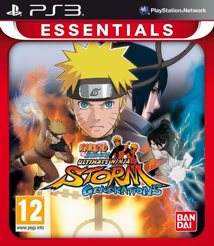 Naruto Shippuden: Ultimate Ninja Storm Generations - Essentials (PS3)(New) - Namco Bandai Games 120G