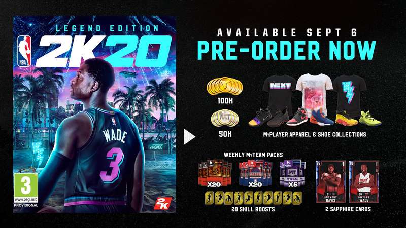 NBA 2K20 - Legend Edition (Xbox One)(New) - 2K Sports 200G