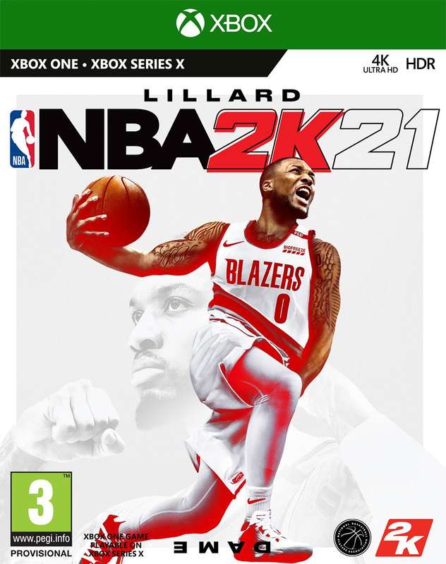 NBA 2K21 (Xbox One)(New) - 2K Sports 120G