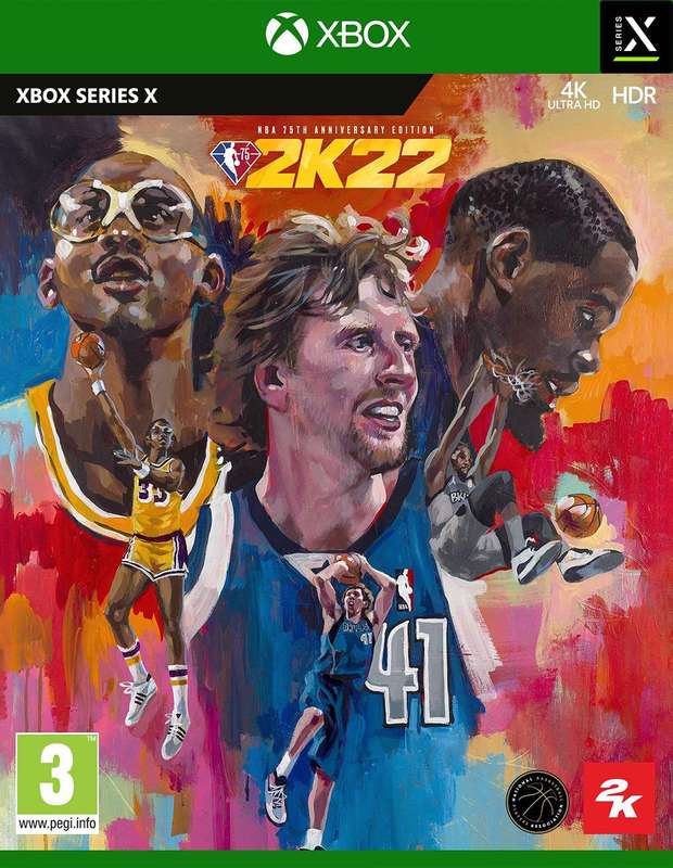 NBA 2K22 - 75th Anniversary Edition (Xbox Series)(New) - 2K Sports 120G
