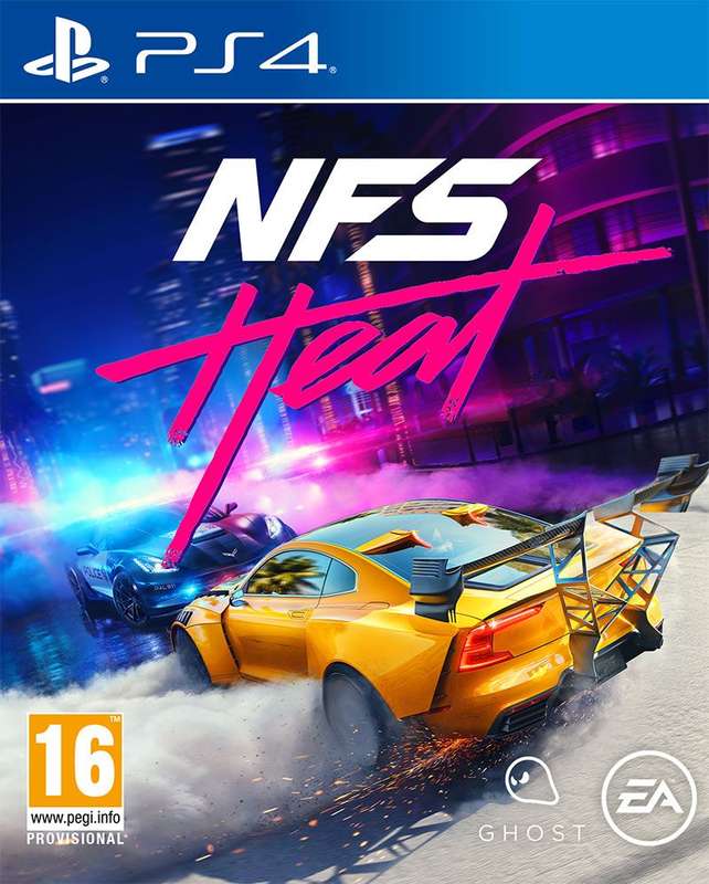 Need for Speed: Heat (PS4)(New) - Electronic Arts / EA Games 90G