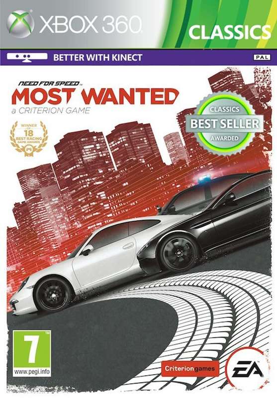 Need for Speed: Most Wanted - Classics (2012)(Xbox 360)(Pwned) - Electronic Arts / EA Games 130G