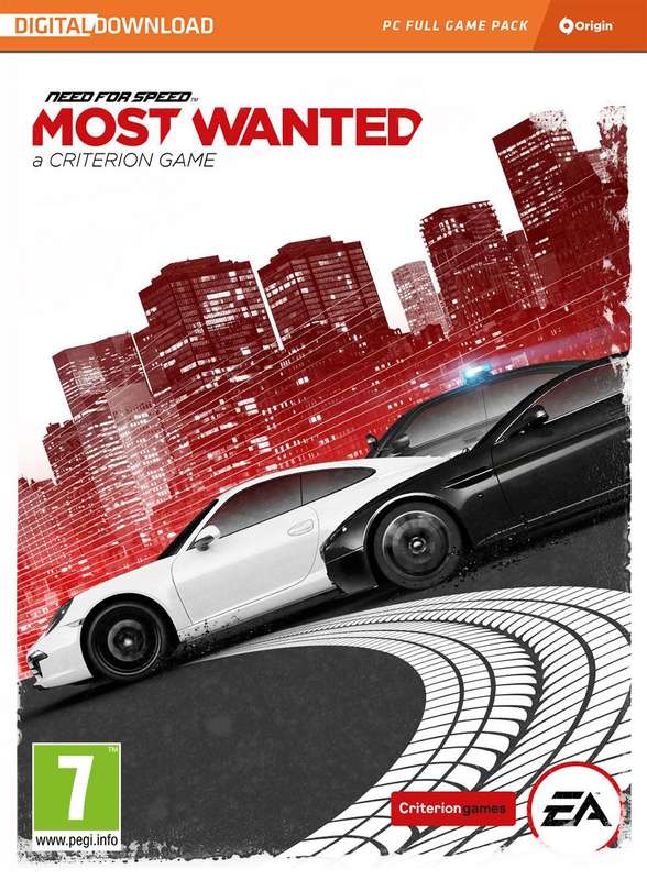 Need for Speed: Most Wanted [Digital Code](2012)(PC)(New) - Electronic Arts / EA Games