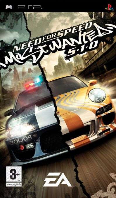 Need for Speed: Most Wanted 5-1-0 (PSP)(Pwned) - Electronic Arts / EA Games 80G