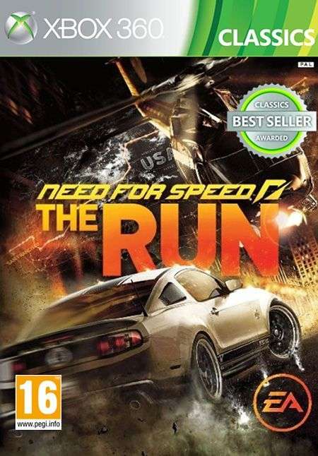 Need for Speed: The Run - Classics (Xbox 360)(New) - Electronic Arts / EA Games 130G