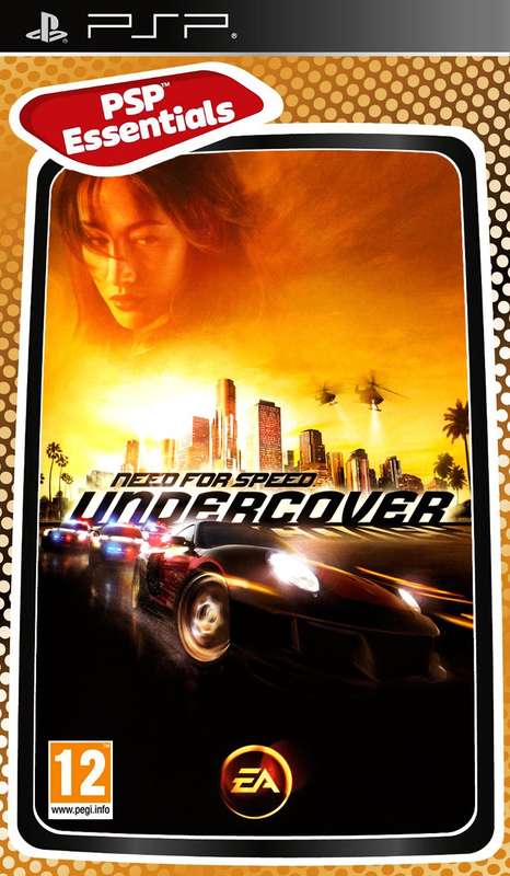 Need for Speed: Undercover - Essentials (PSP)(New) - Electronic Arts / EA Games 80G