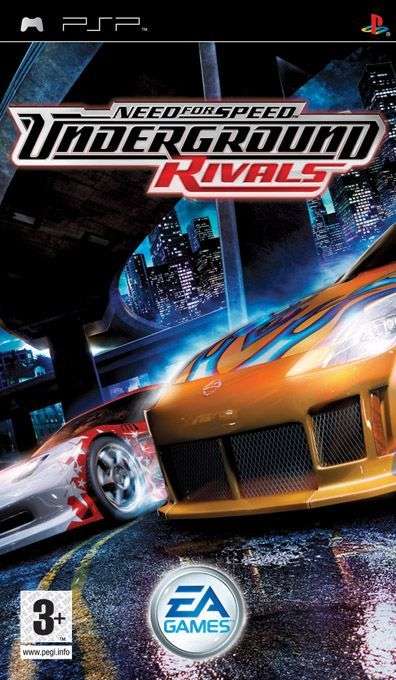 Need for Speed: Underground Rivals (PSP)(Pwned) - Electronic Arts / EA Games 80G