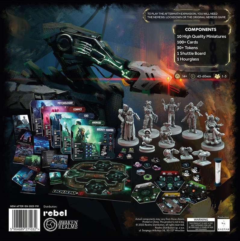 Nemesis: Aftermath Expansion (New) - Awaken Realms 1650G