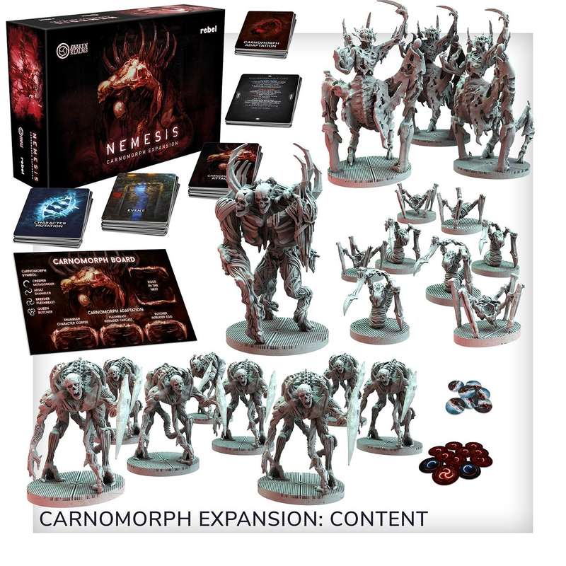 Nemesis: Carnomorph Expansion (New) - Awaken Realms 1400G