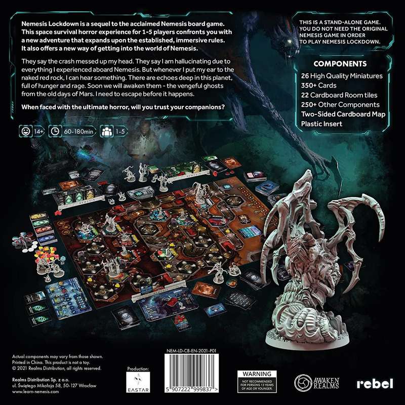 Nemesis: Lockdown (New) - Awaken Realms 3000G