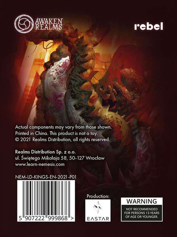 Nemesis: Lockdown - Kings (New) - Awaken Realms 400G