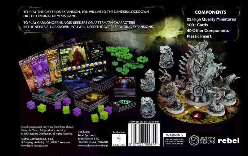 Nemesis: Lockdown - Stretch Goals (New) - Awaken Realms 1500G
