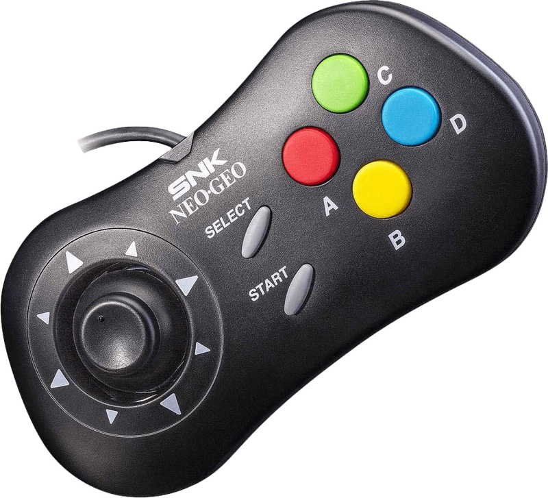 NeoGeo Mini Pad - Black (New) - SNK 350G