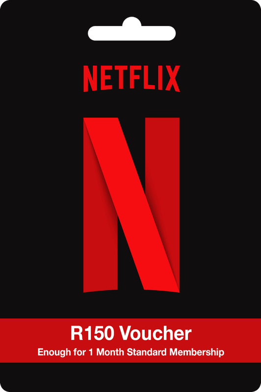 Netflix: R150 Voucher - Enough for 1 Month Standard Membership [Digital Code] - Netflix