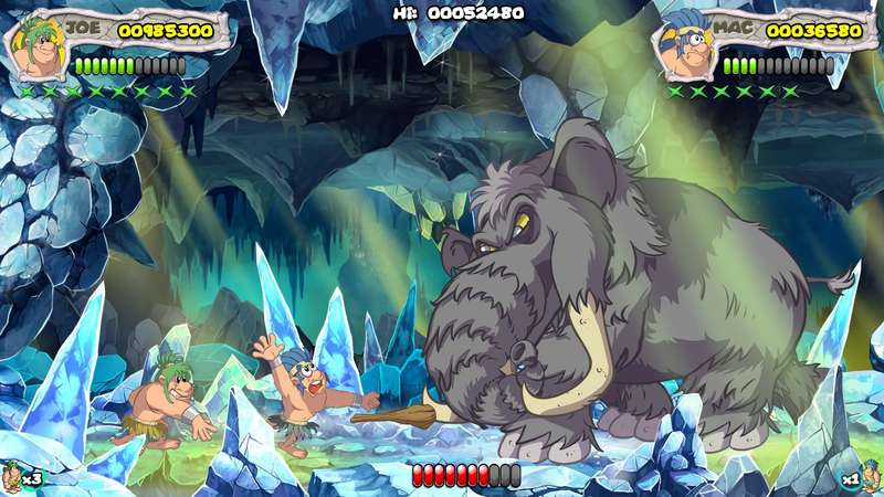 New Joe & Mac: Caveman Ninja - T-Rex Edition (NS / Switch)(New) - Microids 100G