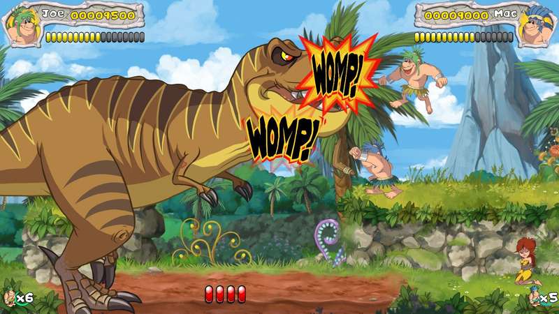 New Joe & Mac: Caveman Ninja - T-Rex Edition (NS / Switch)(New) - Microids 100G