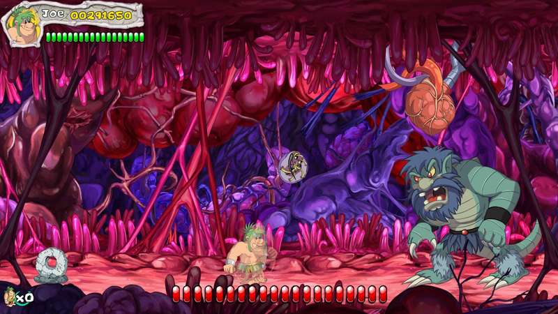 New Joe & Mac: Caveman Ninja - T-Rex Edition (NS / Switch)(New) - Microids 100G