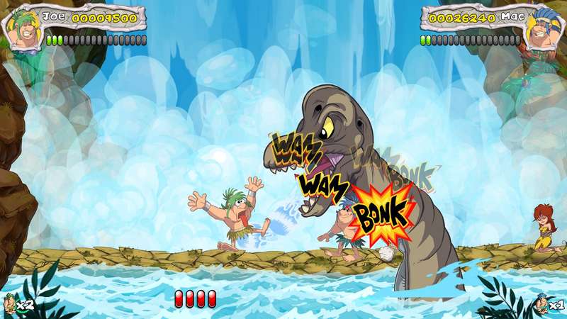 New Joe & Mac: Caveman Ninja - T-Rex Edition (NS / Switch)(New) - Microids 100G