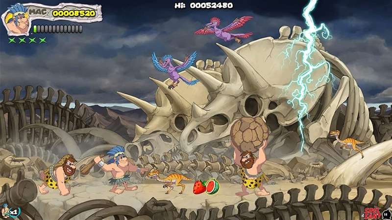 New Joe & Mac: Caveman Ninja - T-Rex Edition (NS / Switch)(New) - Microids 100G