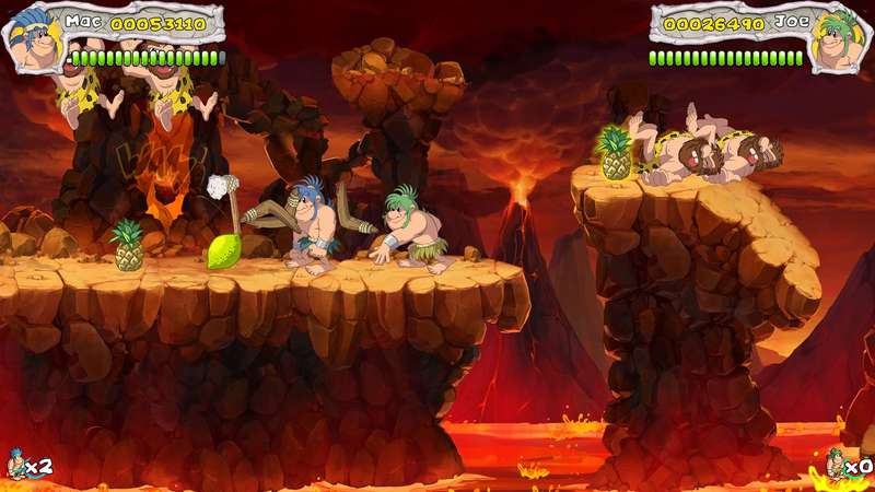 New Joe & Mac: Caveman Ninja - T-Rex Edition (NS / Switch)(New) - Microids 100G