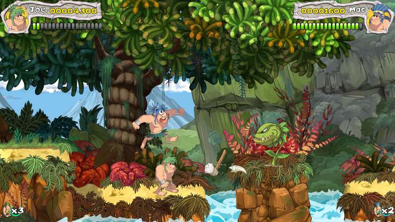New Joe & Mac: Caveman Ninja - T-Rex Edition (NS / Switch)(New) - Microids 100G