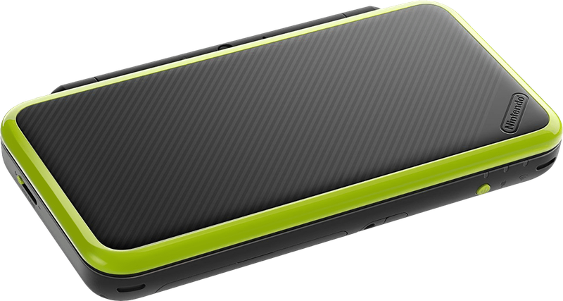 New Nintendo 2DS XL Console - Black + Lime Green - Mario Kart 7 Pre-Installed (2DS)(New) - Nintendo