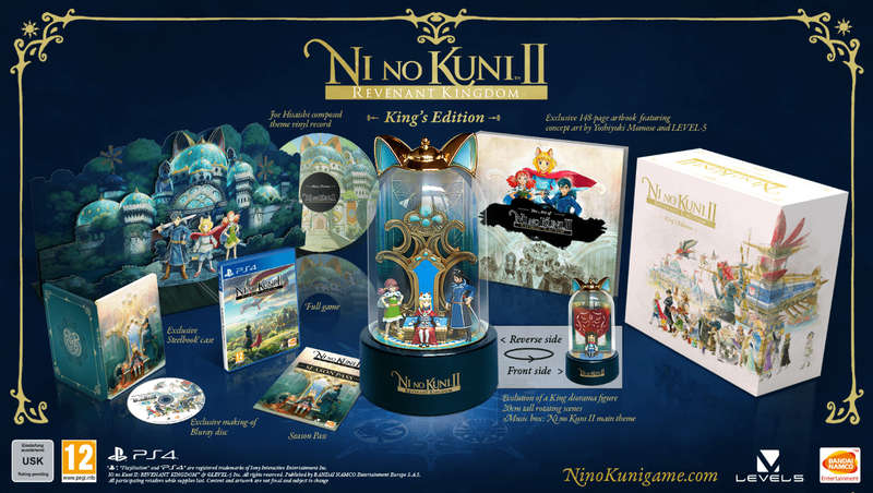 Ni No Kuni II: Revenant Kingdom - King's Collector's Edition (PS4)(New) - Namco Bandai Games 3000G