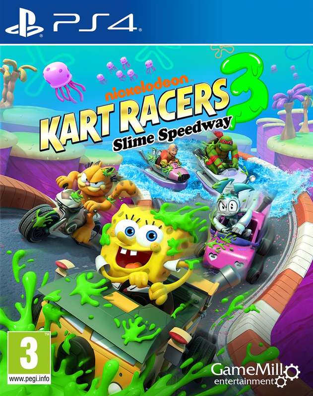 Nickelodeon Kart Racers 3: Slime Speedway (PS4)(New) - Maximum Games 90G