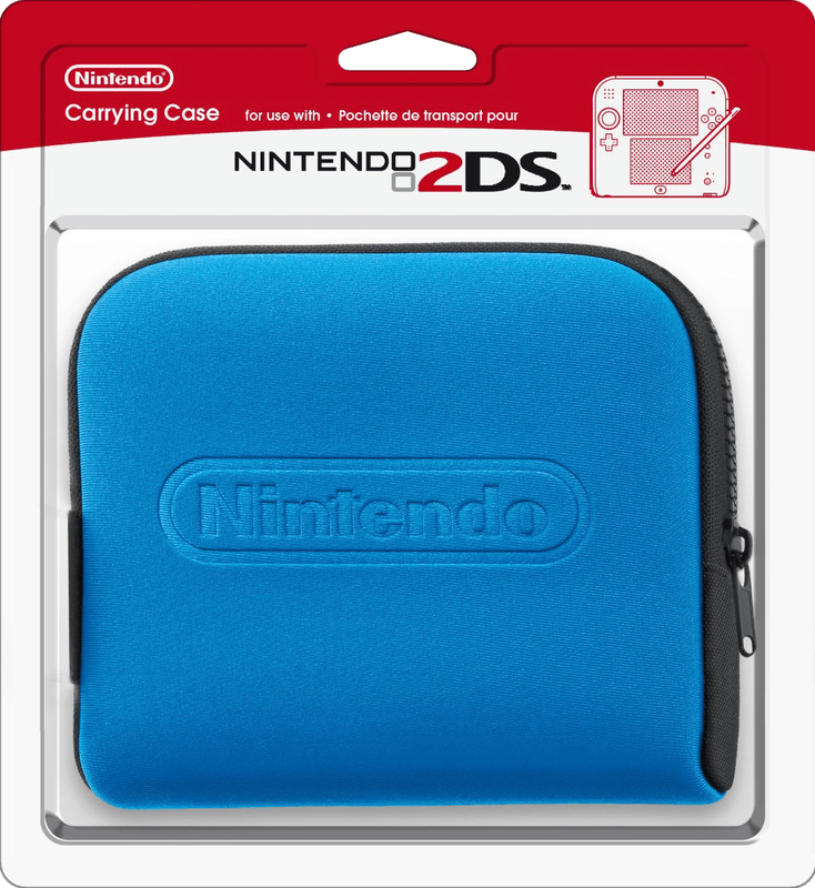 Nintendo 2DS Carrying Case - Blue (2DS)(New) - Nintendo 150G
