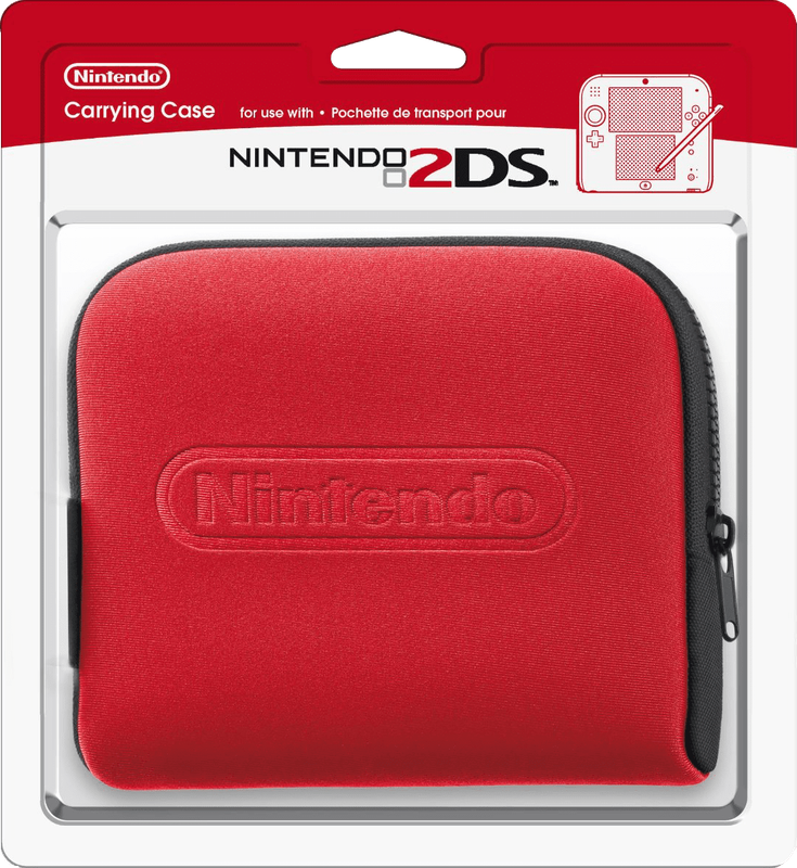 Nintendo 2DS Carrying Case - Red (2DS)(New) - Nintendo 150G